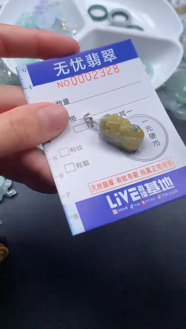 颈饰未镶嵌翡翠2328