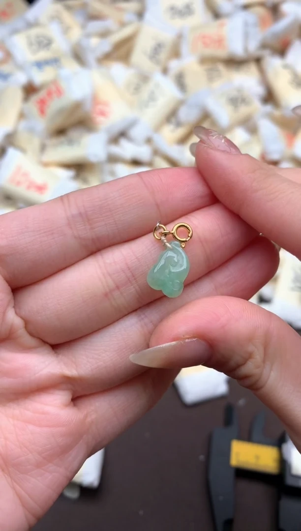 【闪购商品】翡翠挂件银S925镶嵌一
