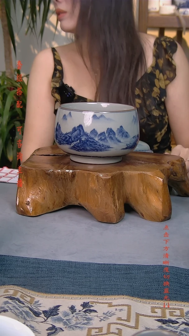 简装家用款1件套 老陶泥开片纹陶瓷茶具