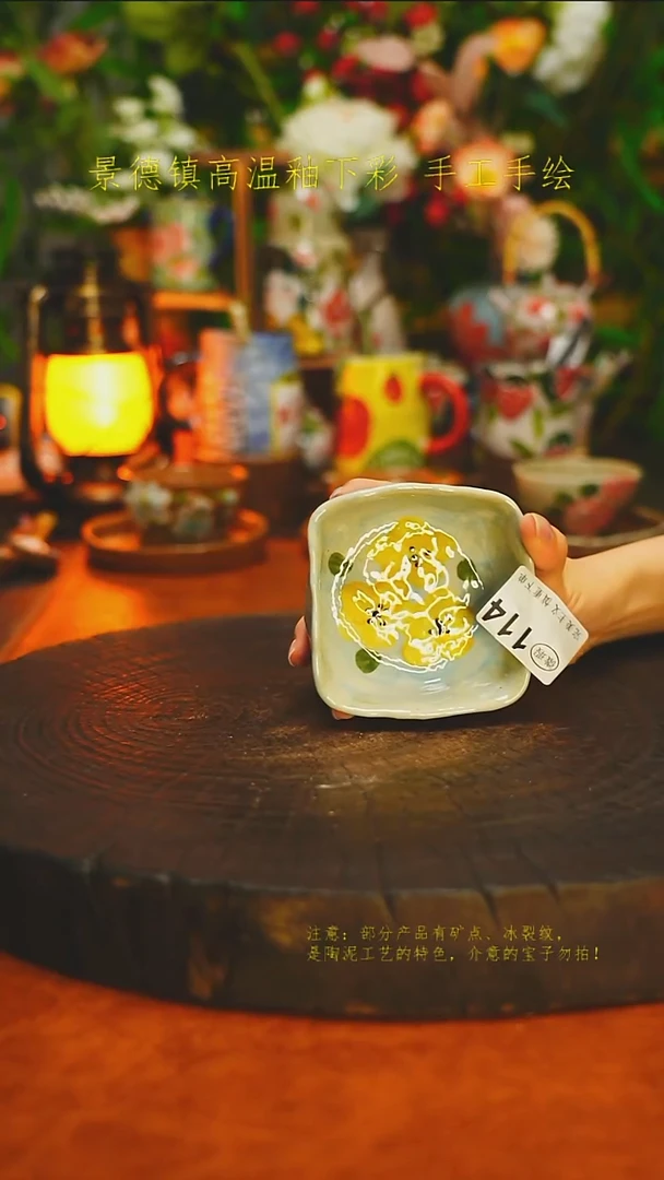 微瑕--白沙素简陶瓷手作114