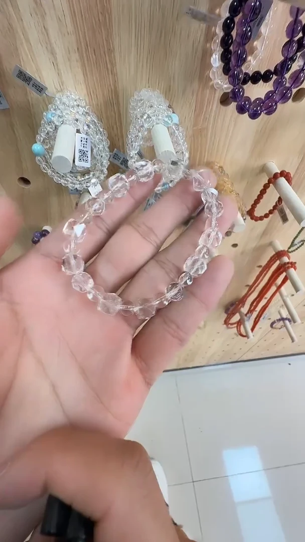 未镶嵌手链水晶村0575