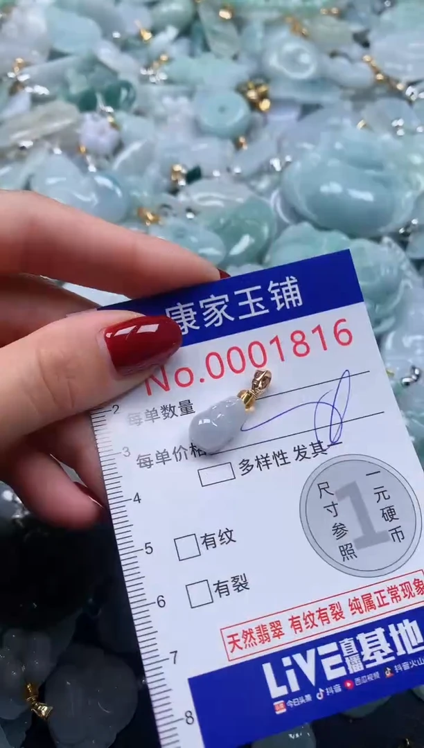 颈饰未镶嵌翡翠1816