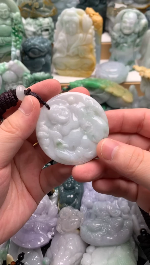 吊坠(不含链)未镶嵌翡翠1