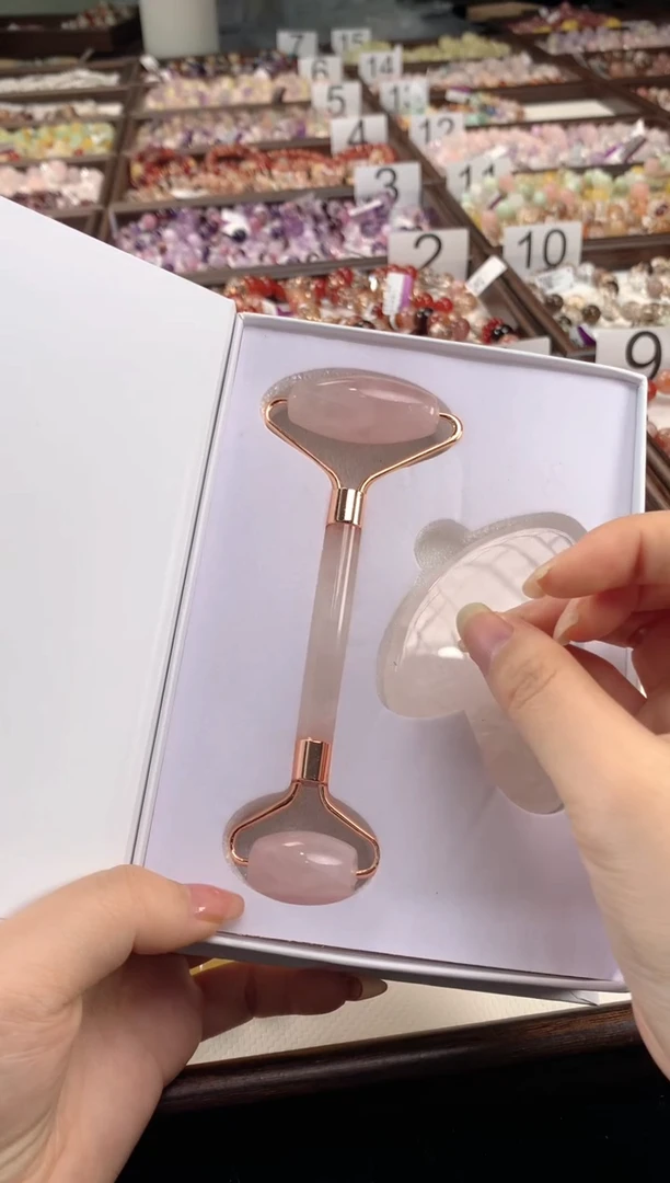 水晶刮痧板未镶嵌粉水刮痧板