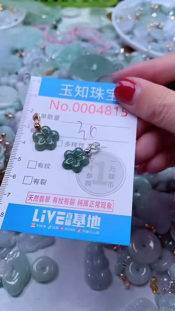 吊坠(不含链)未镶嵌翡翠4815