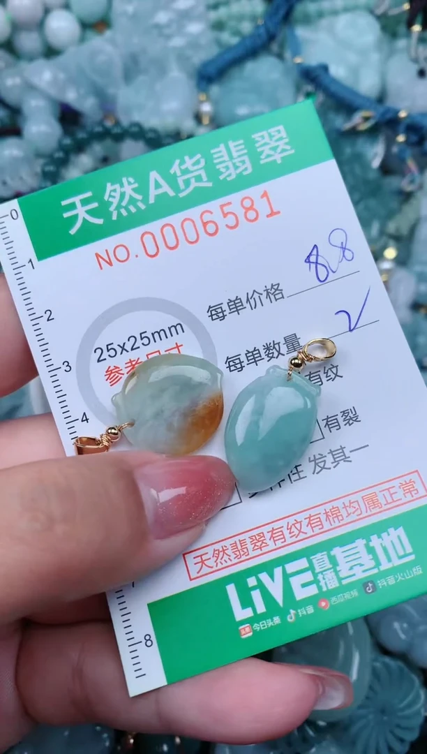 【闪购商品】翡翠颈饰未镶嵌.0006581