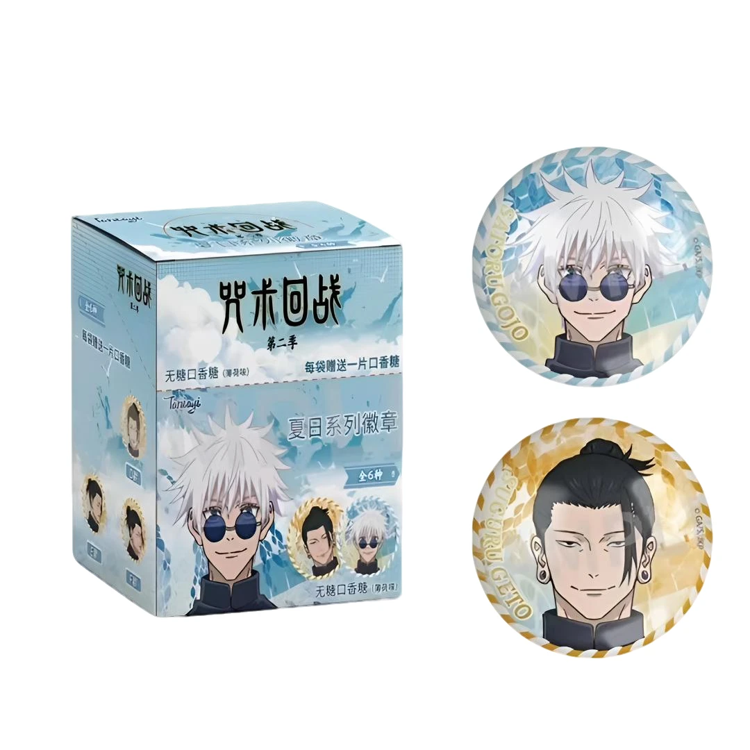 咒术回战Taniayi谷娘第二季夏日系列徽章吧唧盲盒