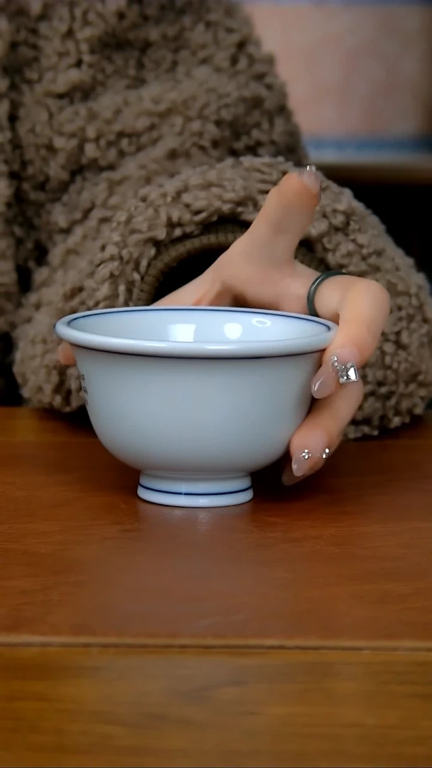 【闪购商品】陶瓷白胎大压手（柴窑）