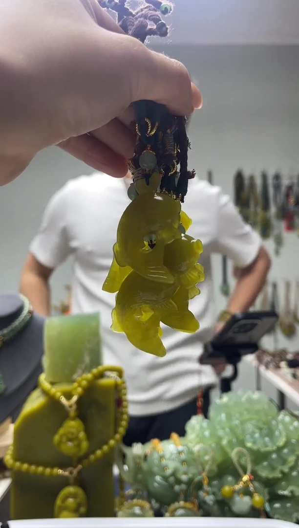 未镶嵌岫玉颈饰多样性发货 拍一发一