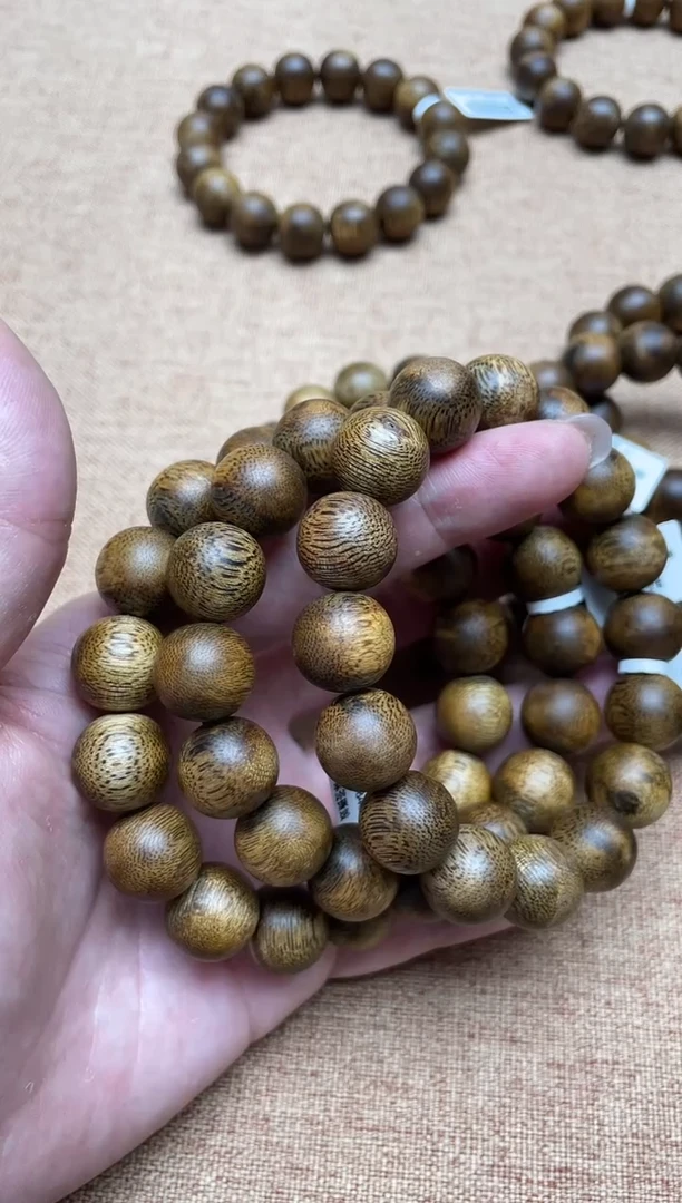 沉香手串棋楠1.4圆珠单圈多样性发其一