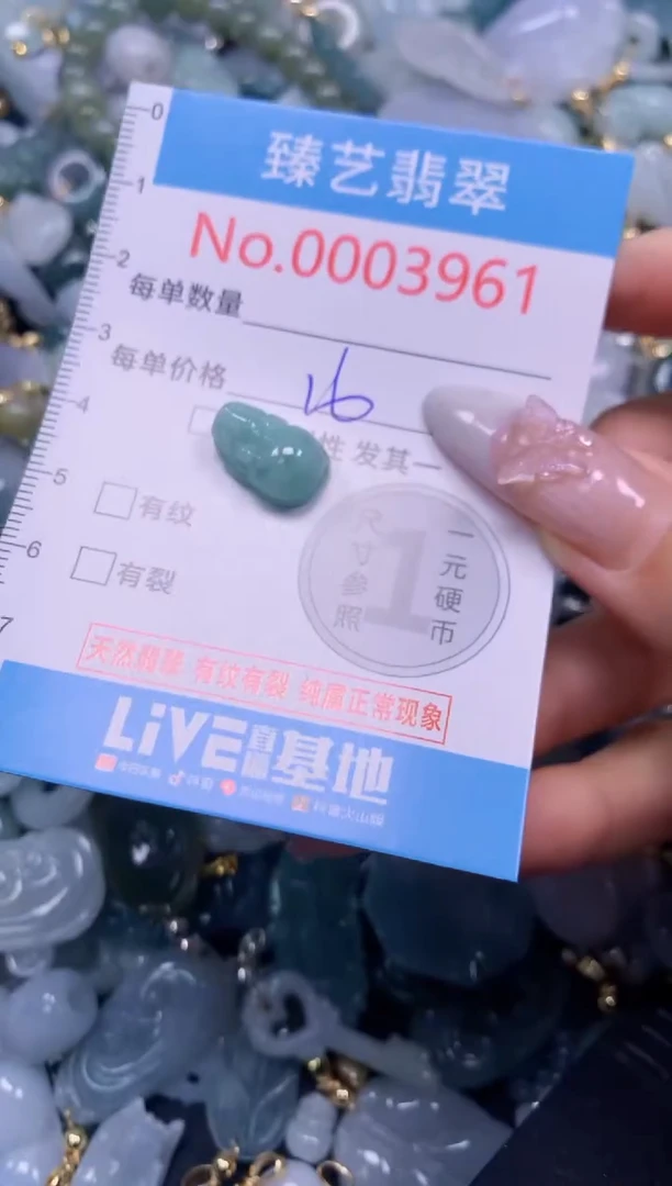 颈饰未镶嵌翡翠3961