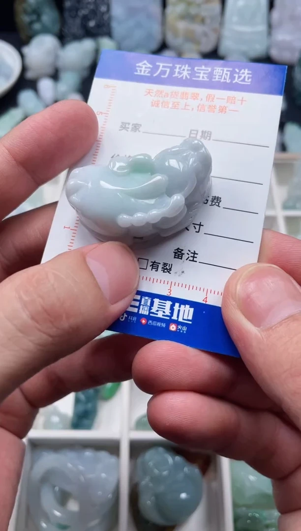 翡翠未镶嵌颈饰天然翡翠a货