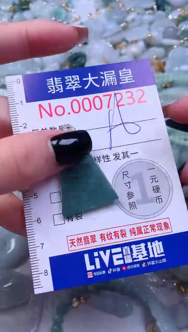 颈饰未镶嵌翡翠7232