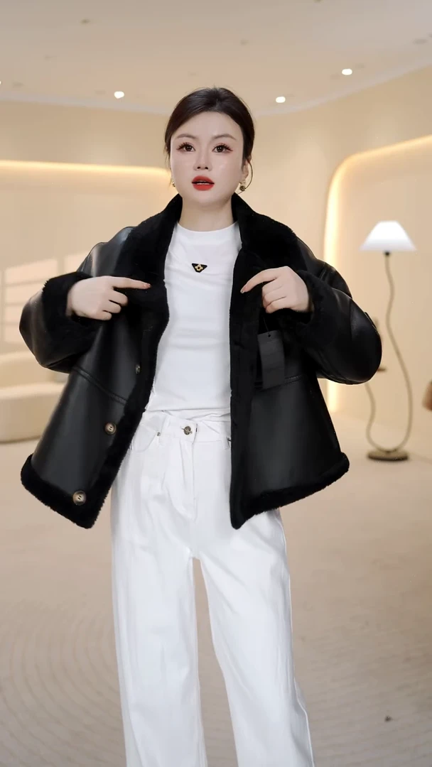 海宁真皮皮衣孤品集合/L115-130