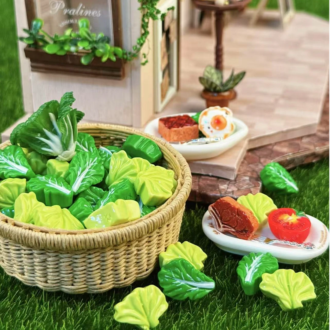 预售【开芯定制-迷你蔬菜】树脂仿真食玩 树脂diy配件