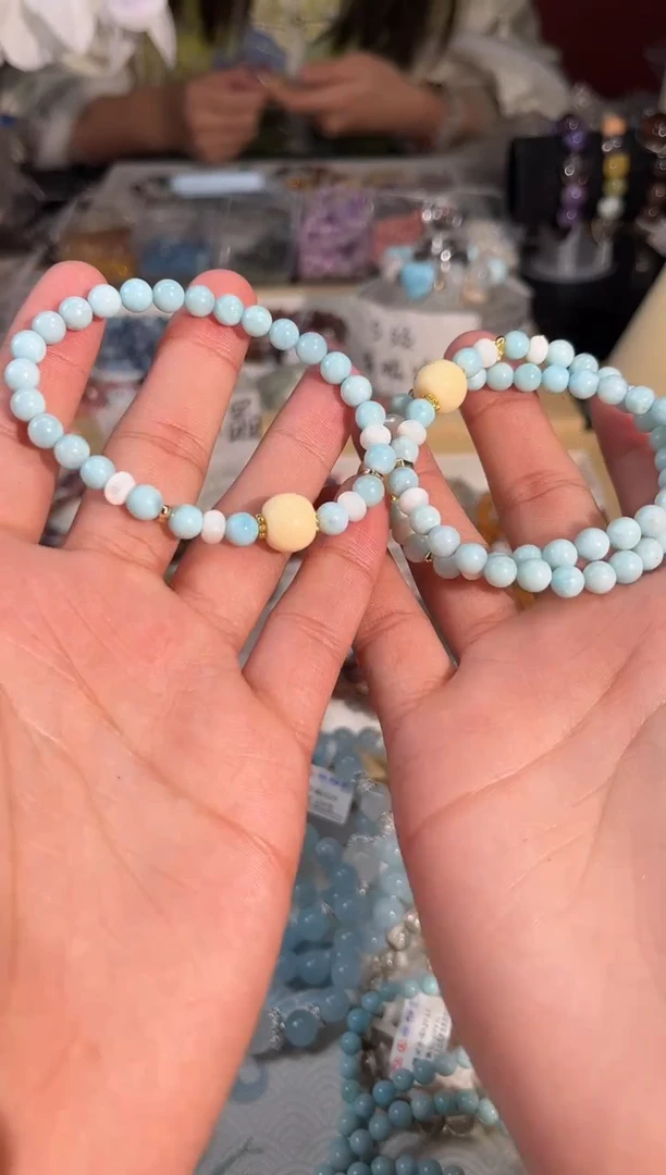 【闪购商品】针钠钙石（海纹石）手链未镶嵌E072多样性发货一件