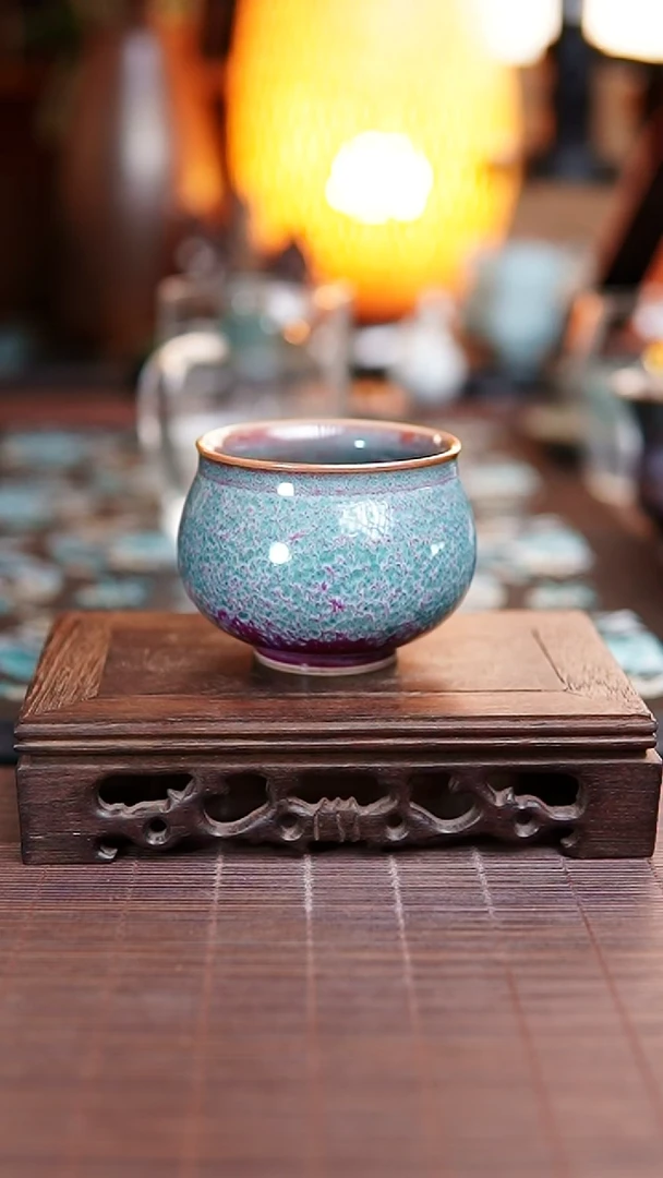 586 钧瓷主人杯 何世超