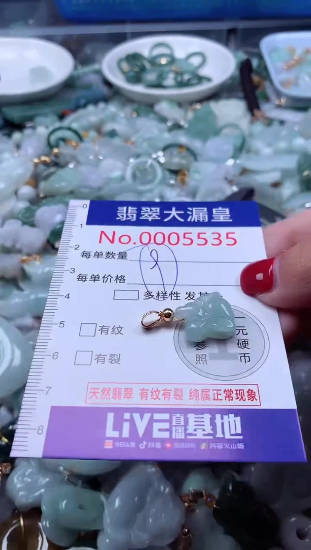 颈饰未镶嵌翡翠5535