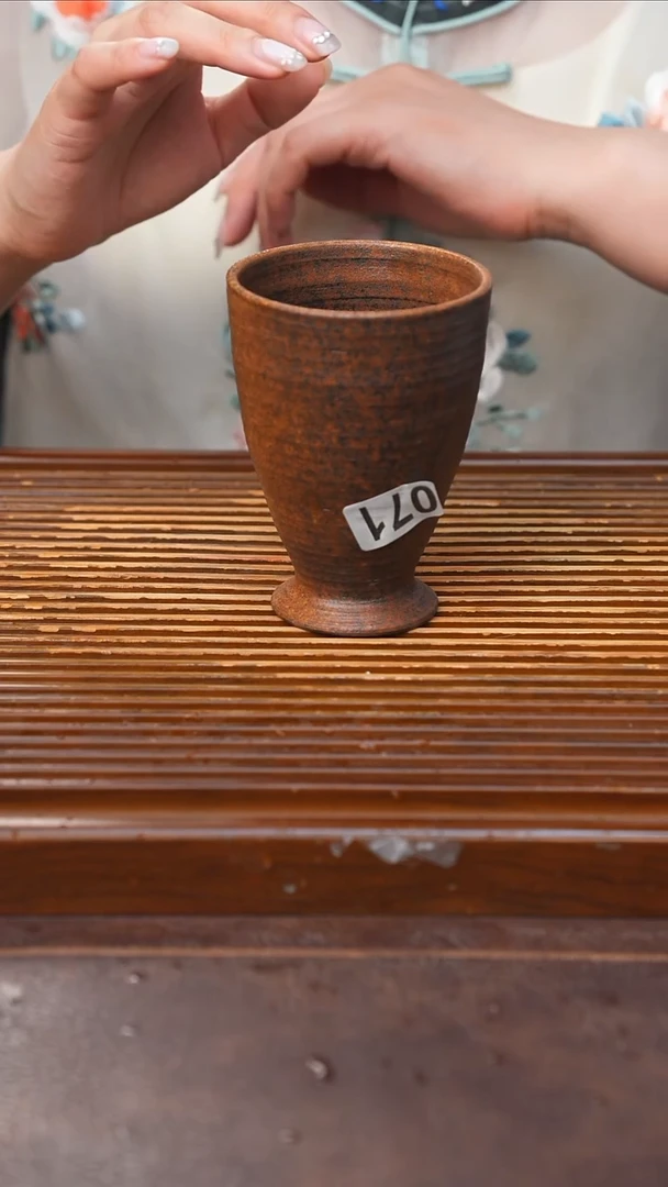 万古烧粗陶手工茶具