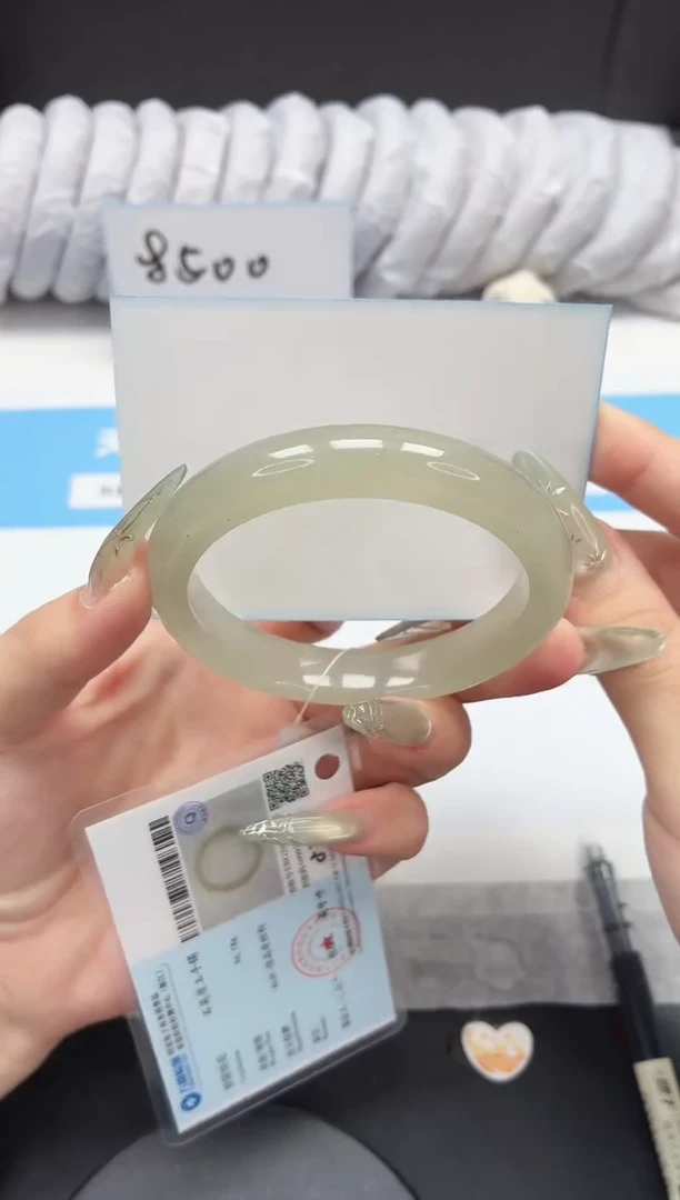 石英质玉手镯未镶嵌18/东陵58.5