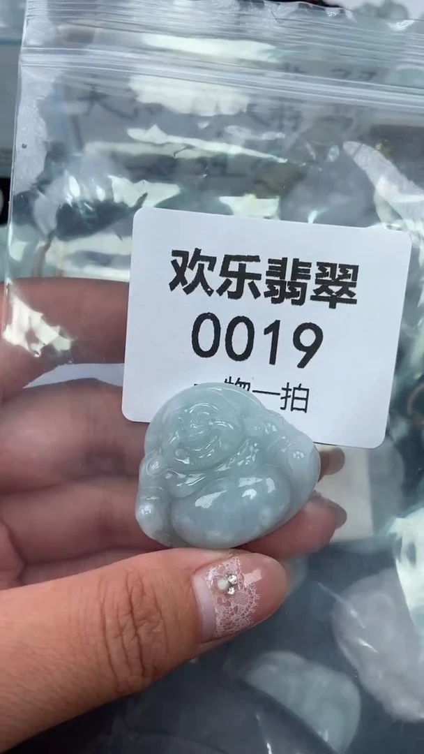 颈饰未镶嵌翡翠缅甸天然翡翠0019