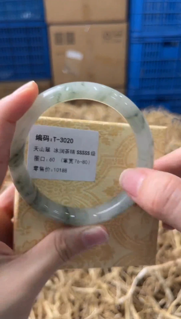 未镶嵌手镯石英质玉T-3020