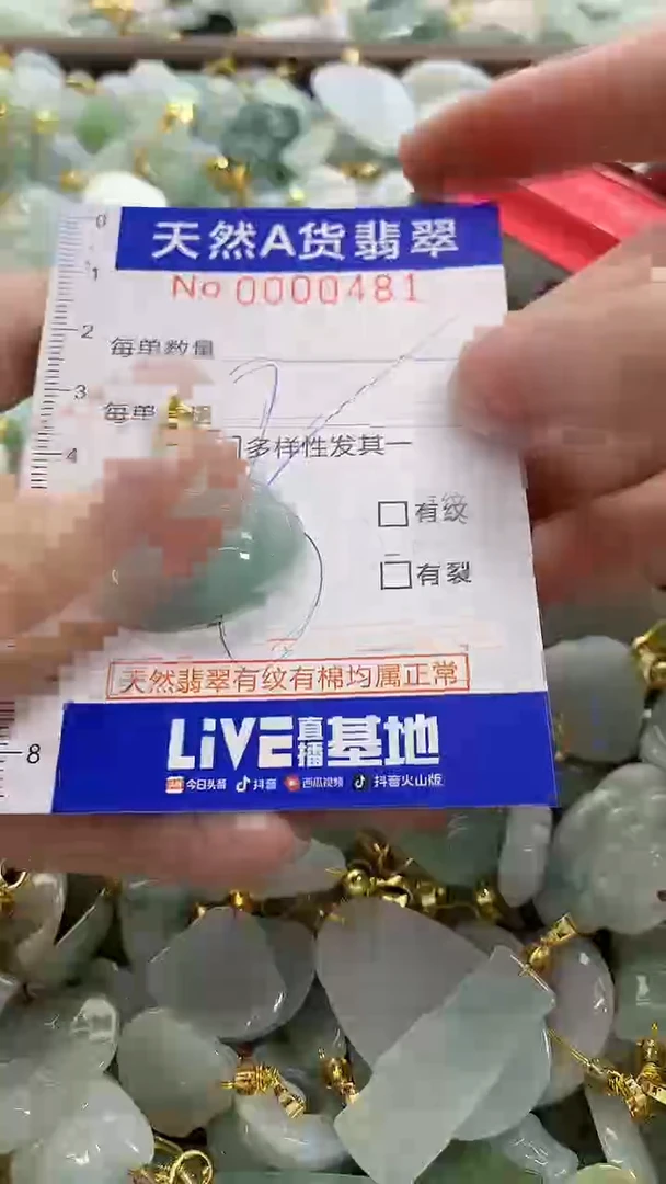 颈饰未镶嵌翡翠纯天然a货翡翠