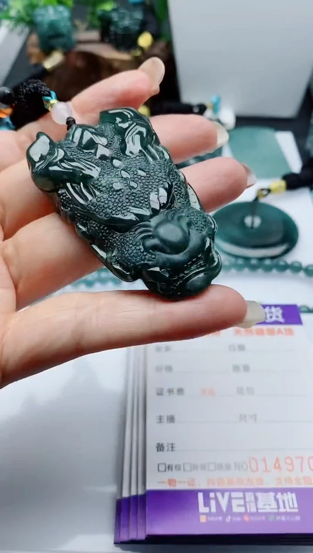 颈饰未镶嵌翡翠