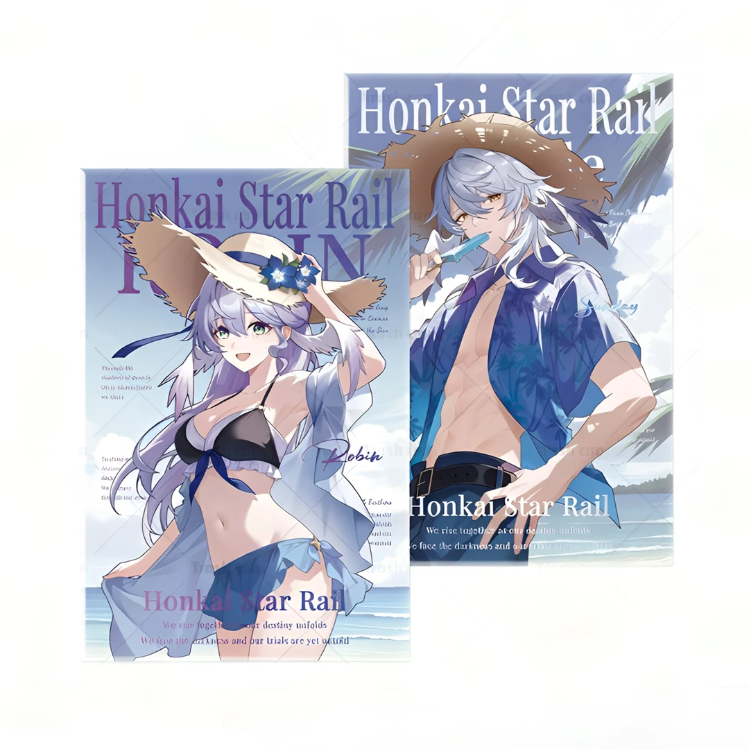 《崩坏星穹铁道》(内印)透明周边二创亚克力摆件水晶砖