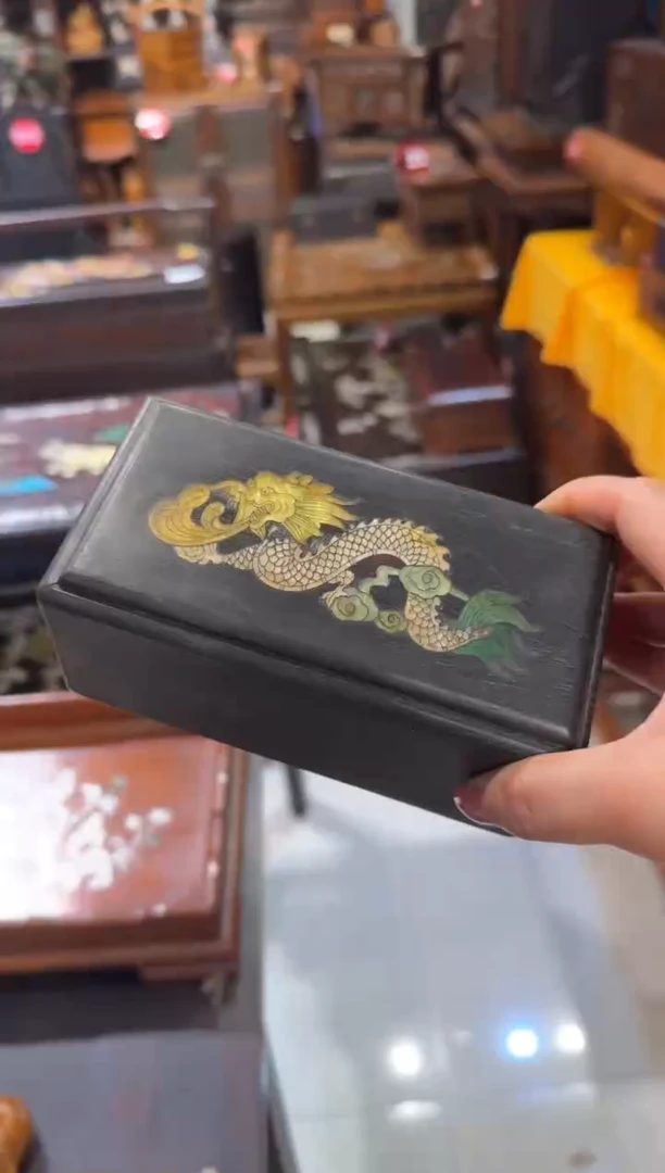 木紫檀龙机关盒98.8888888