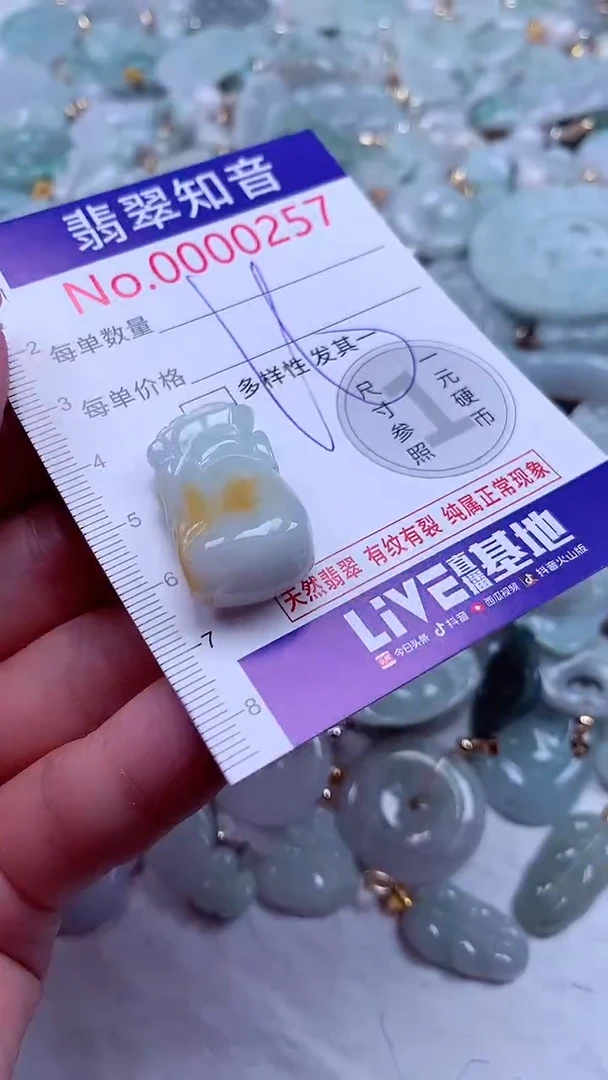 吊坠(不含链)未镶嵌翡翠257