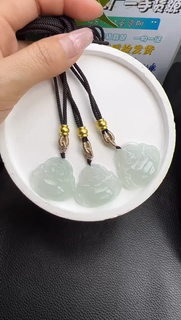 【闪购商品】翡翠颈饰未镶嵌YM1119 佛公多样性发一