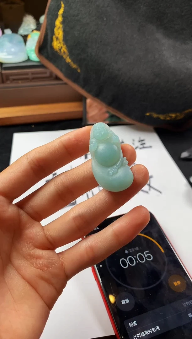 未镶嵌定制翡翠下*山4069毛货不退不换