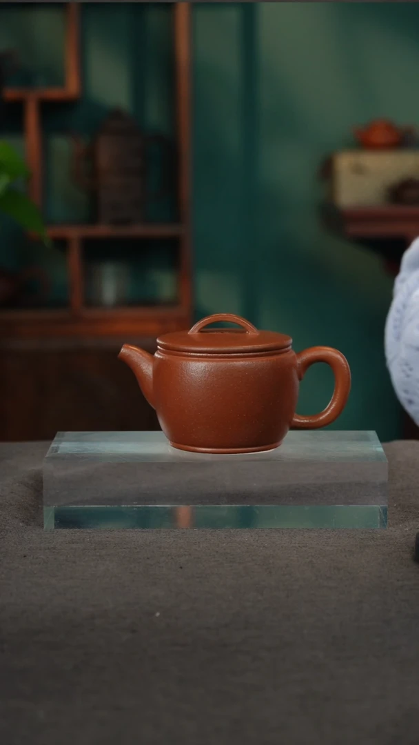 【闪购商品】紫砂茶壶14降坡泥汉瓦230cc
