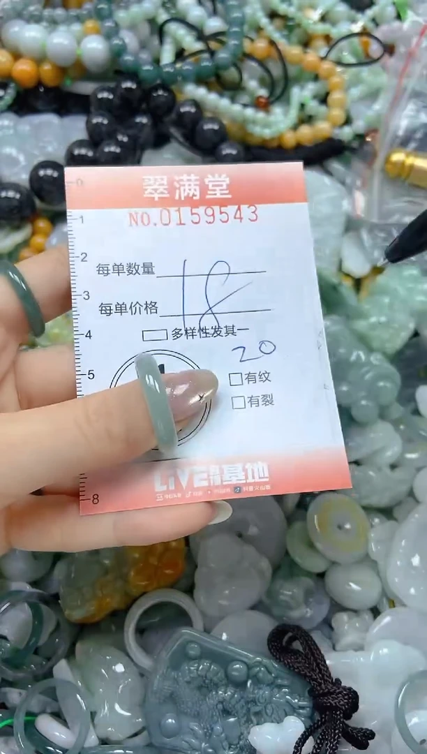翡翠未镶嵌颈饰闪购0159543