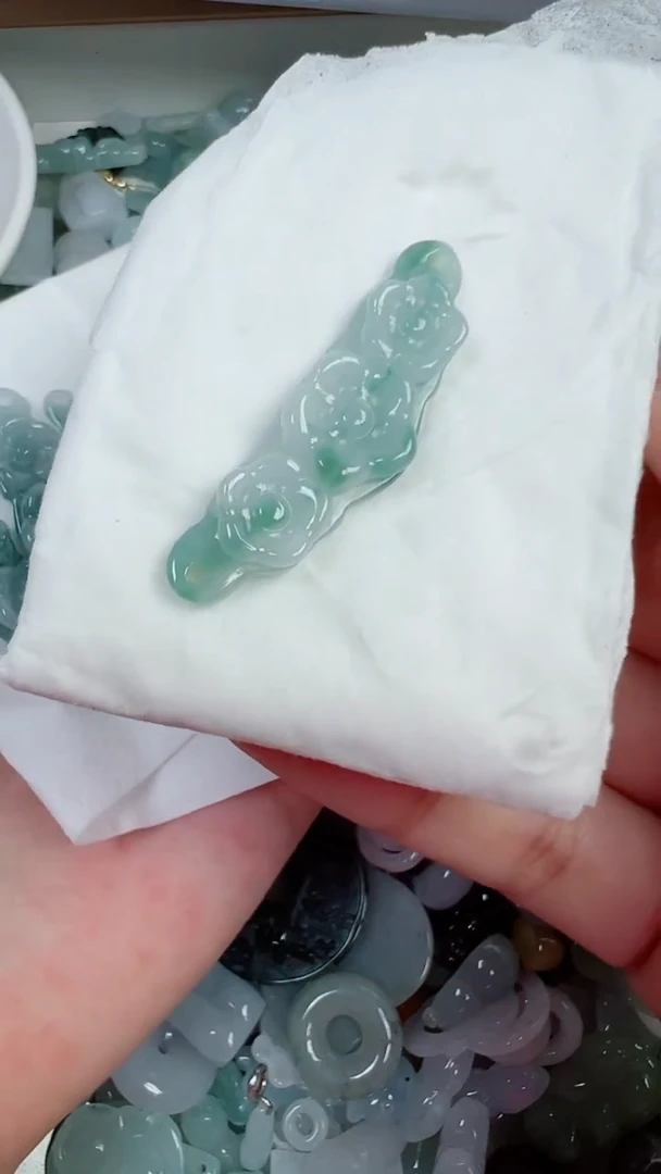 散珠翡翠冰770号链接，A货翡翠