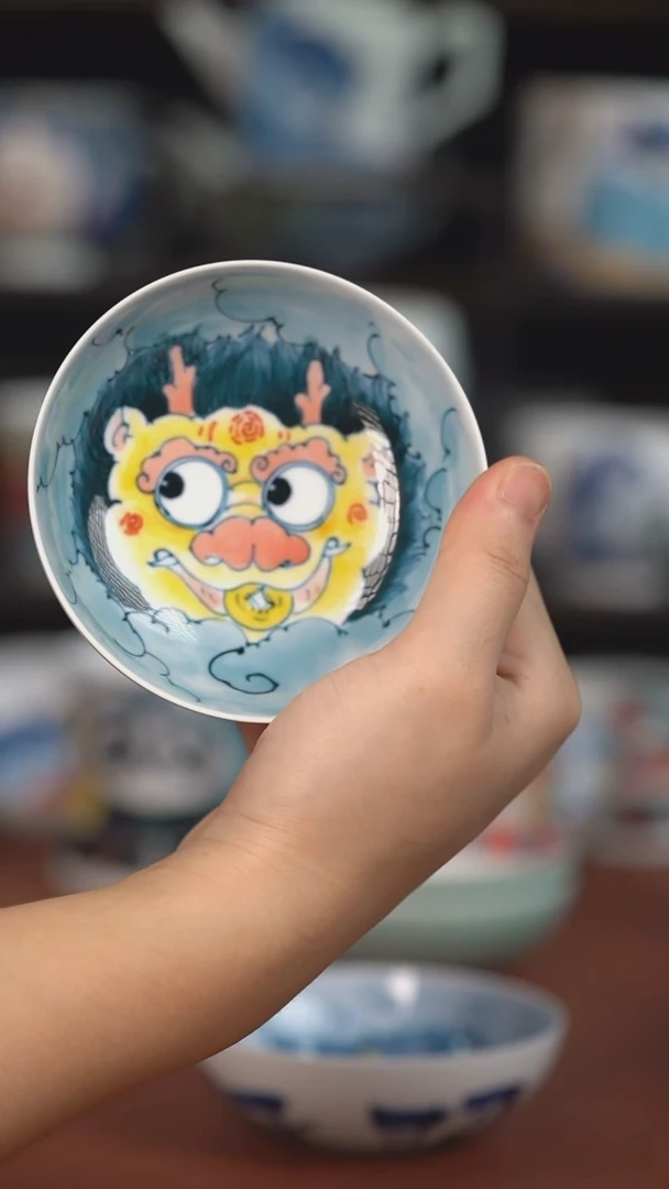 昨明手绘普洱杯  （宠粉福利 ）