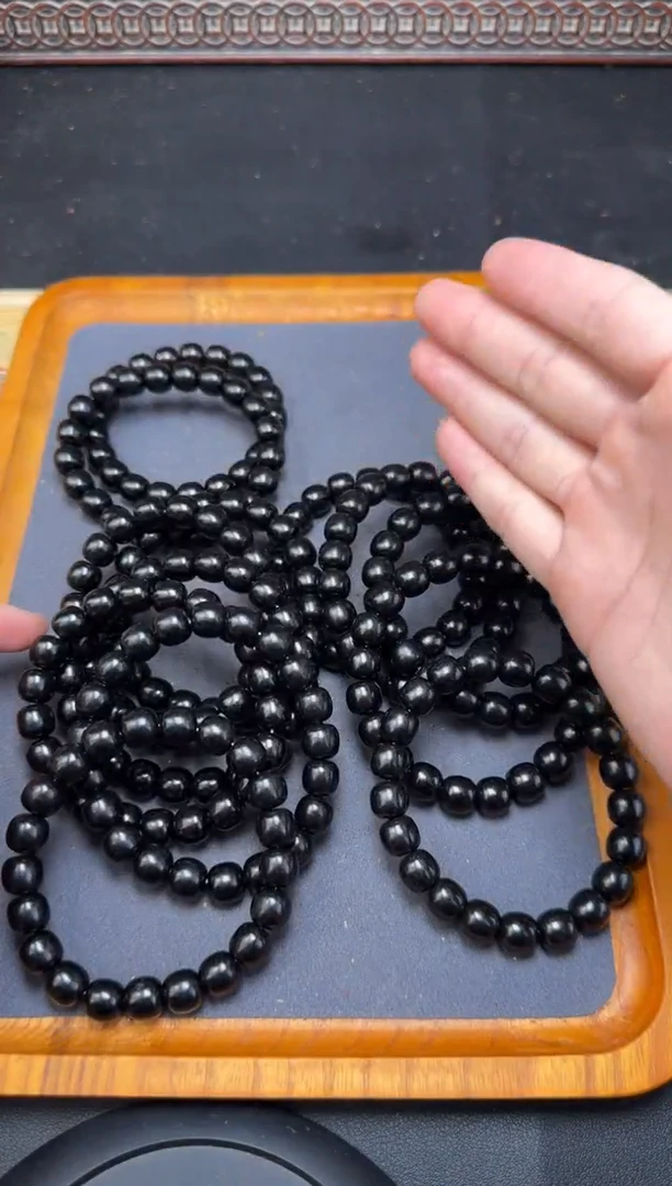 木024乌木道珠手串发其一