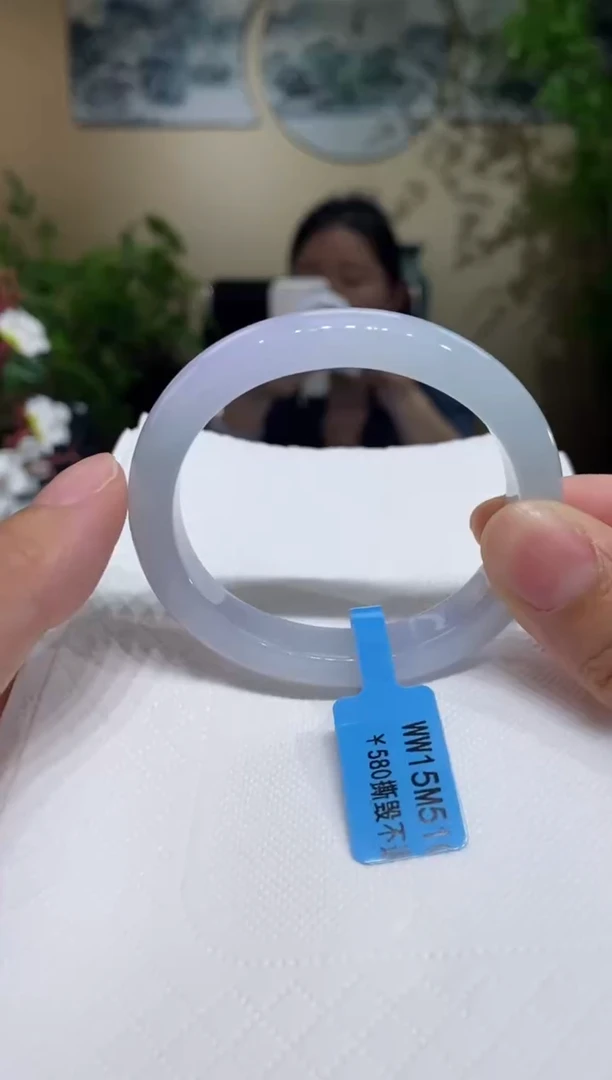 翡翠手镯未镶嵌圈口48-49