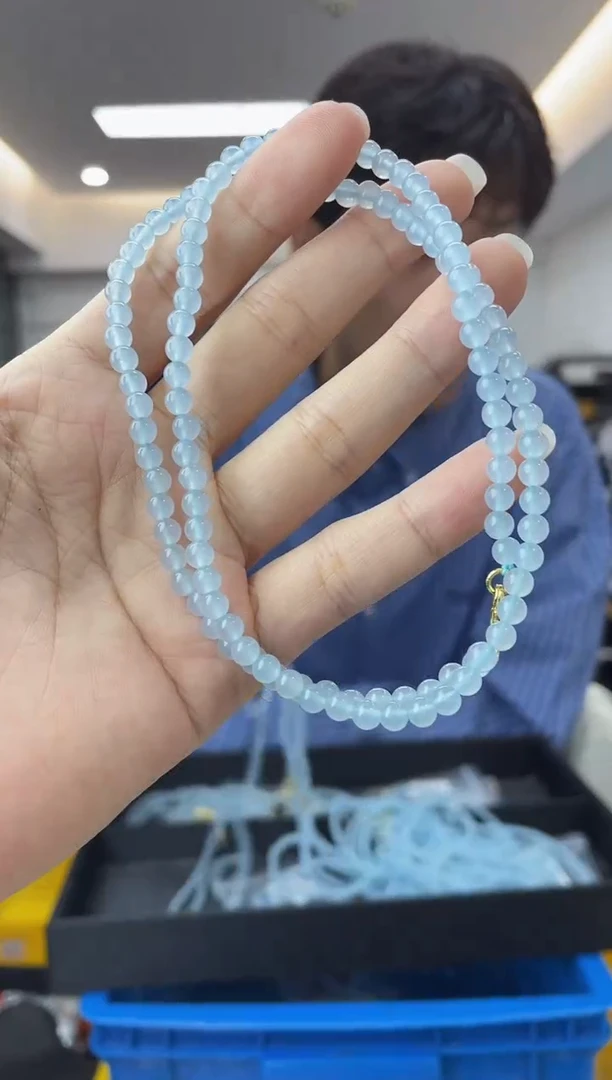 【闪购商品】海蓝宝石颈饰未镶嵌多样性一件发货