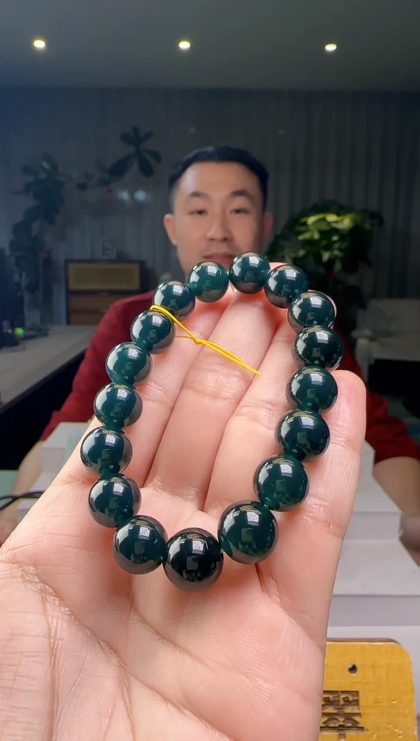 翡翠未镶嵌项链大***利+626+1615