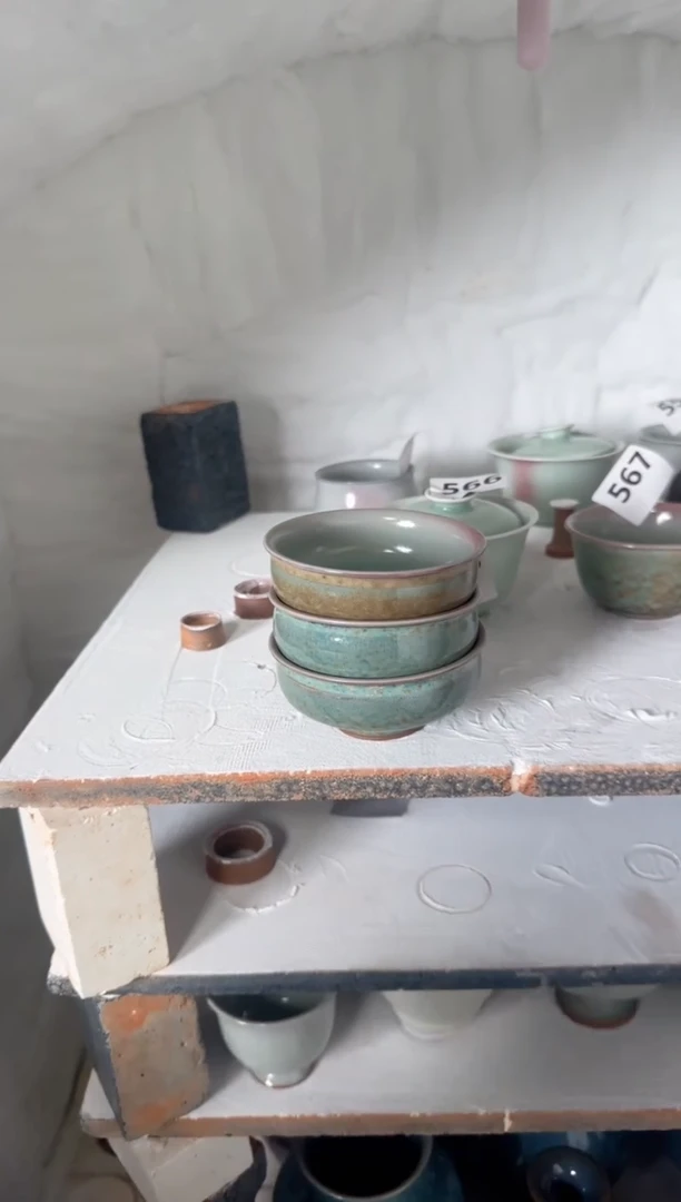 【闪购商品】568号 全品 原矿釉 三只普洱杯