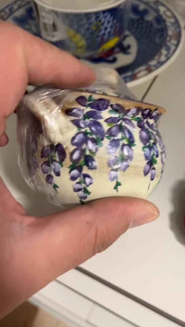 紫葡萄手抓壶茶具茶具茶具