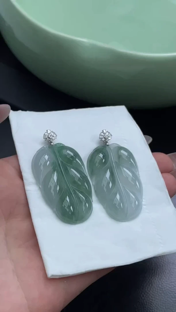 18K金镶嵌定制翡翠DDJ47109/多样性发一件