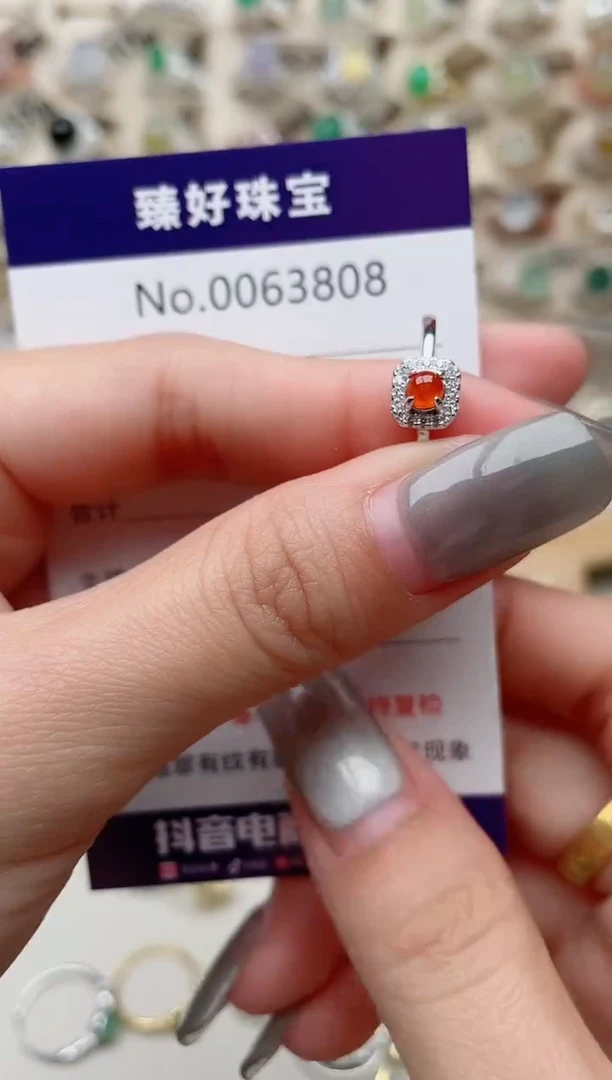 【闪购商品】翡翠戒指银S925镶嵌..........