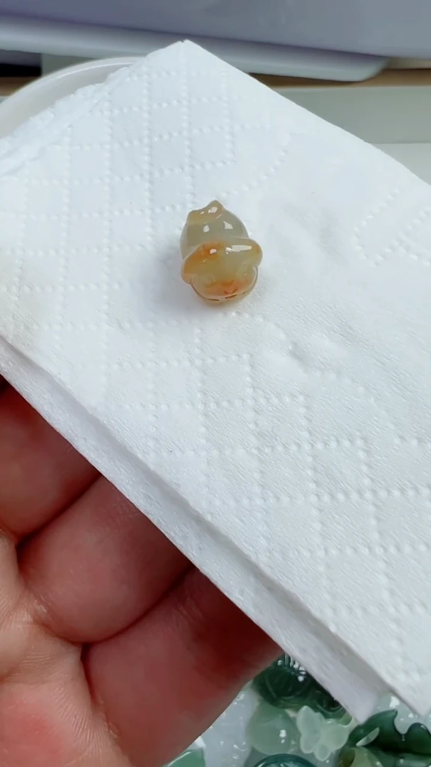散珠翡翠141号链接，A货翡翠