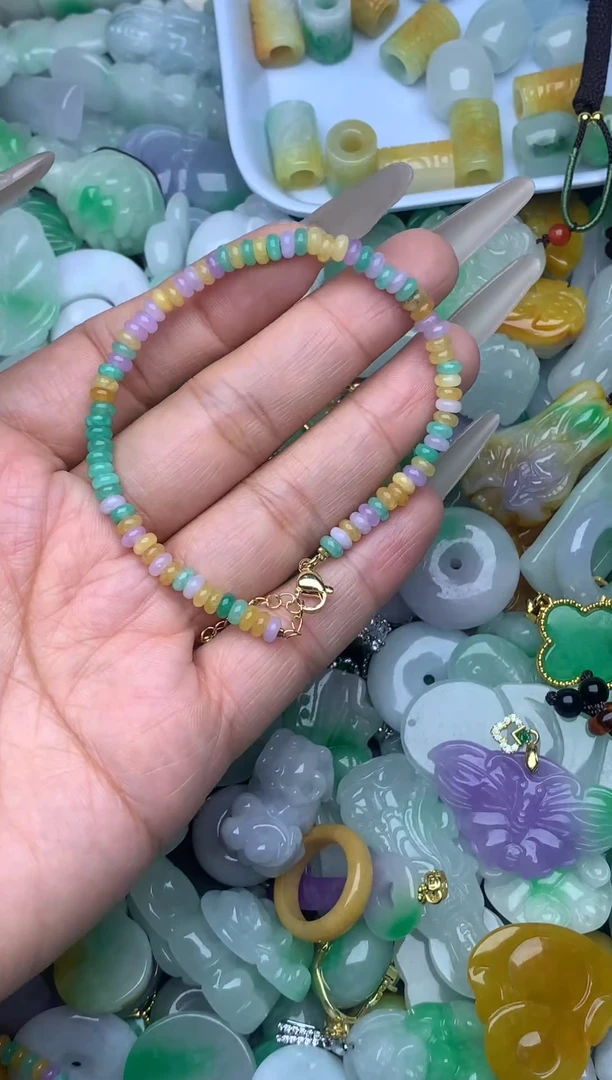 翡翠未镶嵌颈饰天然缅甸翡翠吊坠