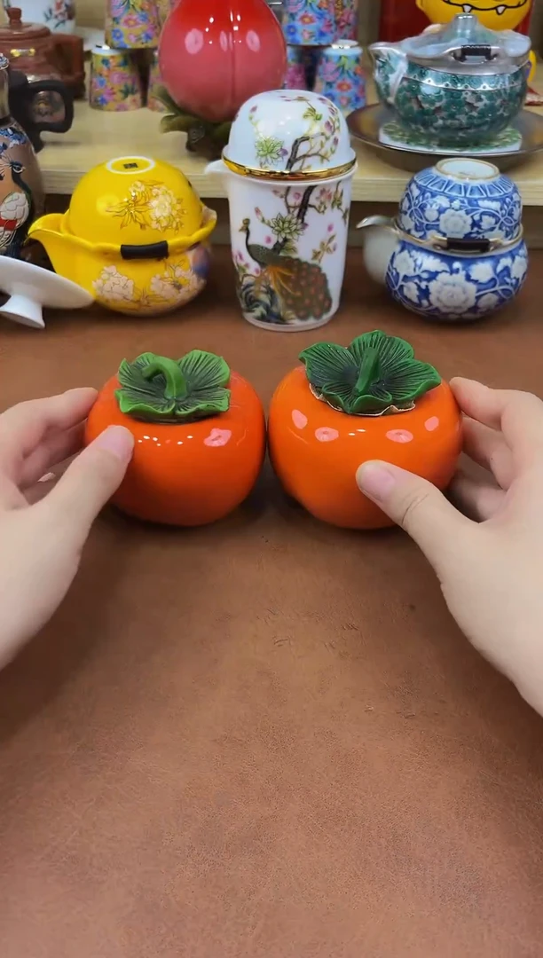 陶瓷茶具摆件旅行套组