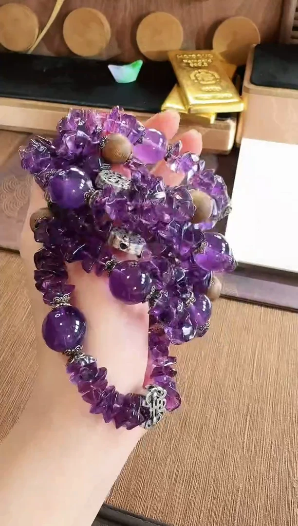 手串银S925镶嵌水晶手串 多样性发货 发一条