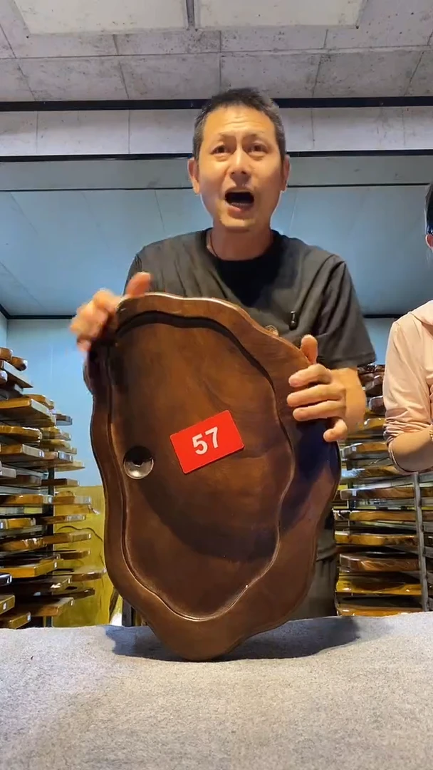 实木茶盘 一物一拍